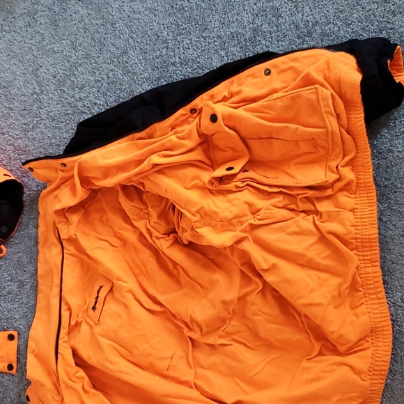 Preowned, Black/Orange hunting coat. - Picture 3 of 13